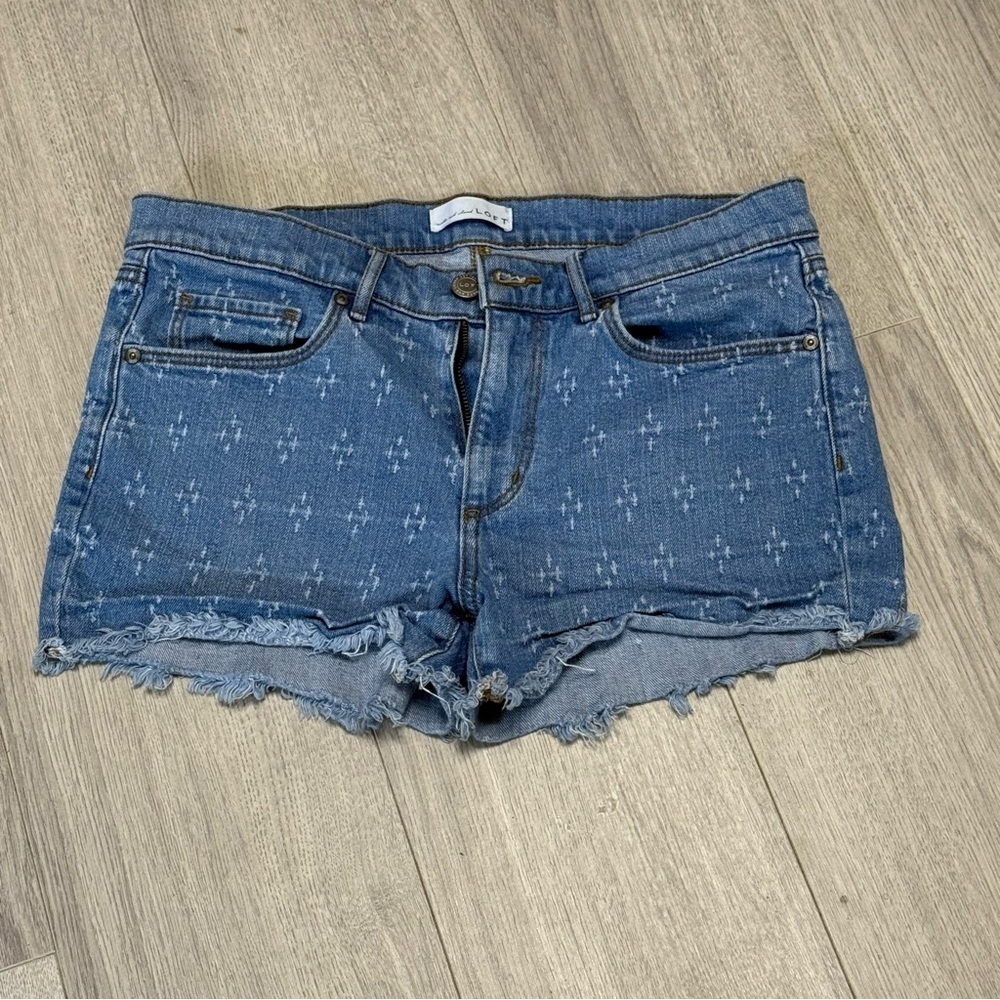 Loft Short Denim Shorts‎